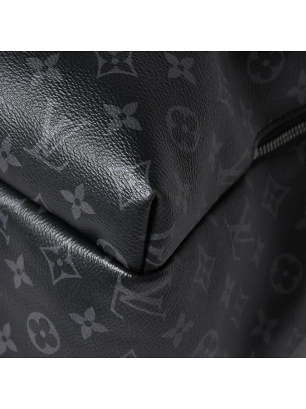 Louis Vuitton Backpack Discovery PM Black Silver Monogram Eclipse